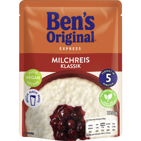 Ben's Original Express Milchreis Klassik 220G 