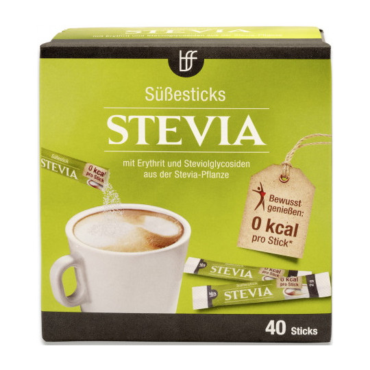 BFF Stevia Süßesticks 80G 