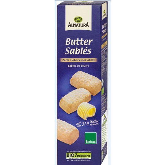 Alnatura Bio Butter Sables 110G 