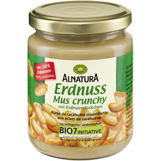 Alnatura Bio Erdnussmus Crunchy 250G 
