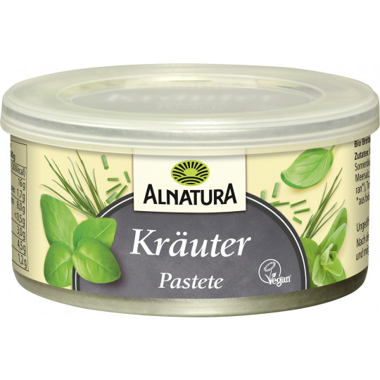 Alnatura Bio Pastete Kräuter 125G 