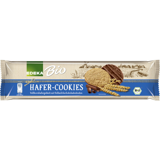 EDEKA Bio Hafer-Cookies mit Schokolade 200 g 