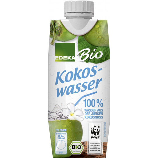 EDEKA Bio Kokoswasser 330ML 