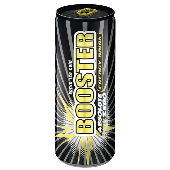 Booster Absolute Zero Energydrink 0,33L 