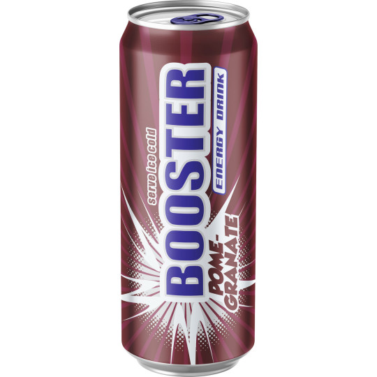Booster Energdrink Pomegranate 0,33L 
