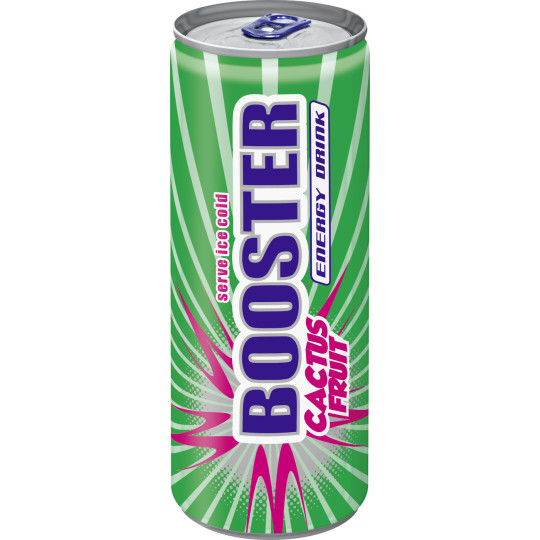 Booster Energydrink Cactus Fruit 0,33L 