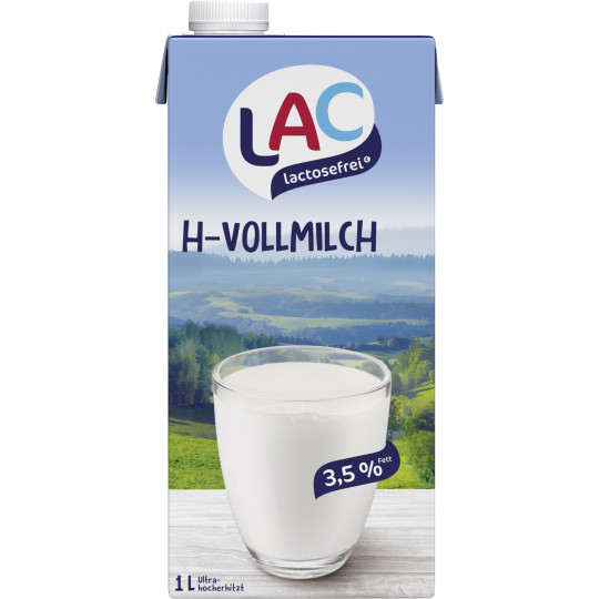 LAC lactosefrei H-Vollmilch 3,5% 1L 