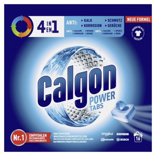 Calgon Power Tabs 4in1 16Tabs 