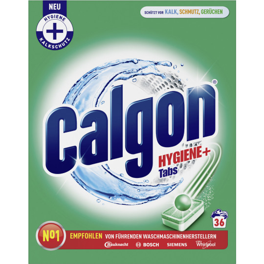Calgon Hygiene+Tabs 468G 36ST 