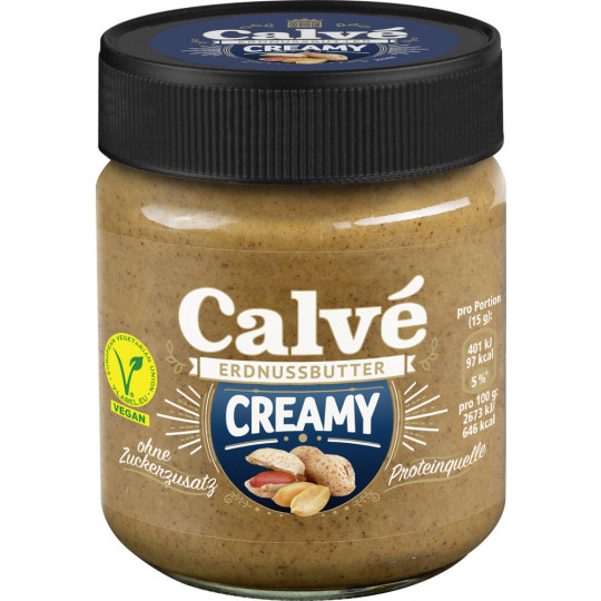 Calvé Erdnussbutter Creamy 210G 