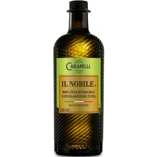 Carapelli Il Nobile 100% Italienisches Natives Olivenöl Extra 0,5L 