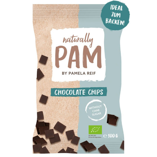 Naturally Pam Bio Chocolate Chips 100G 