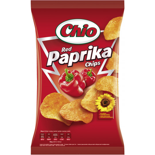 Alle Chio chips red paprika zusammengefasst