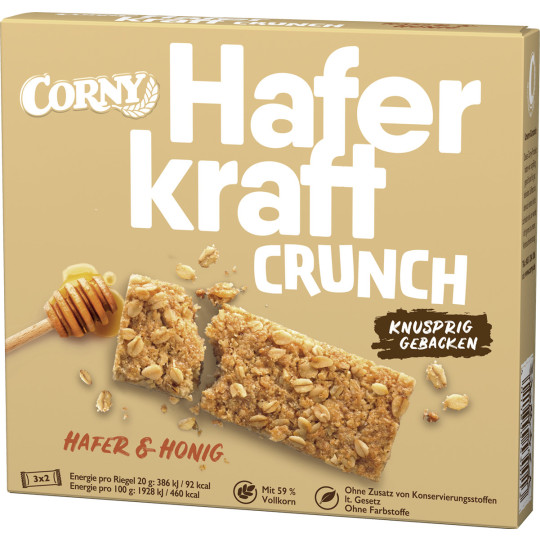 Corny Crunch Hafer & Honig Riegel 6ST 120G 