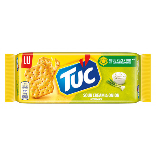 De Beukelaer Tuc Cracker Sour Cream & Onion 100 g 
