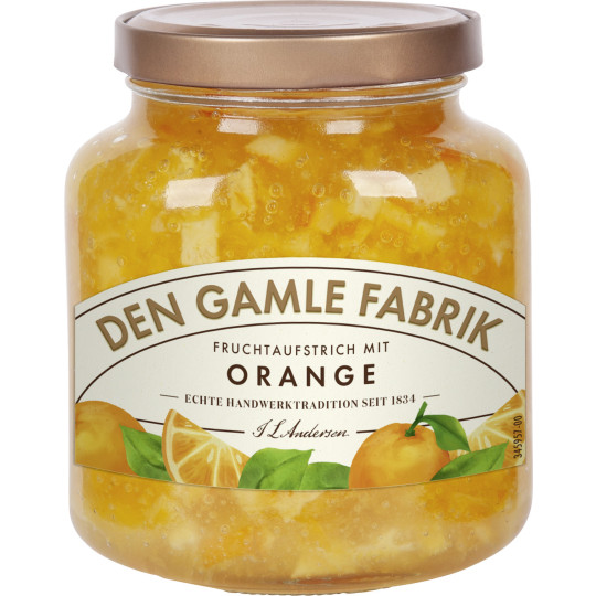 Den Gamle Fabrik Fruchtaufstrich Orange 380G