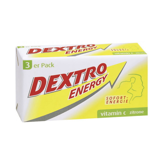 Dextro Energy Zitrone 3ST 138G 