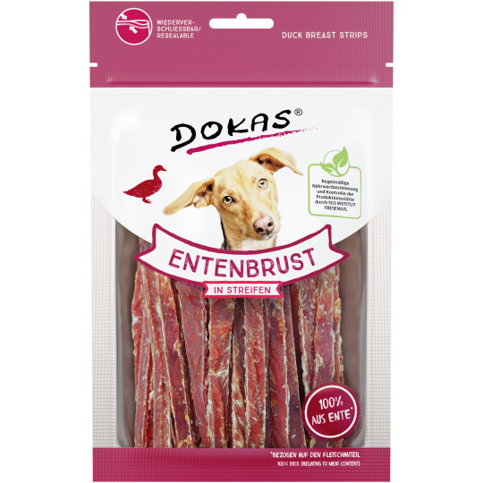 Dokas Entenbrust in Streifen 70G