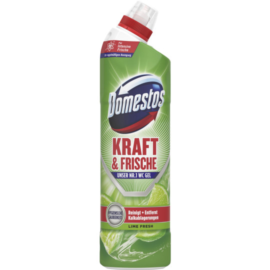 Domestos WC Gel Kraft & Frische Lime Fresh 750ML 
