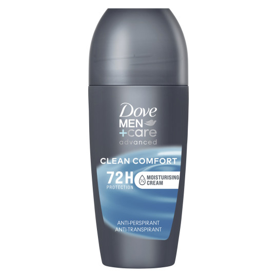 Dove Men+Care Deo Roll-on Clean Comfort Anti-Transpirant 72h Protection 50ML