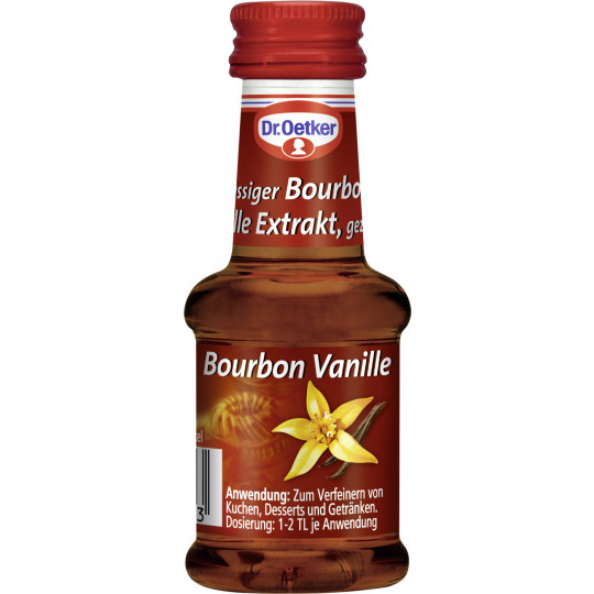Dr.Oetker Flüssiger Bourbon-Vanille-Extrakt gezuckert 35ML 