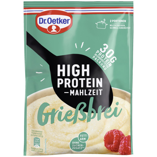 Dr.Oetker High Protein Mahlzeit Grießbrei 95G