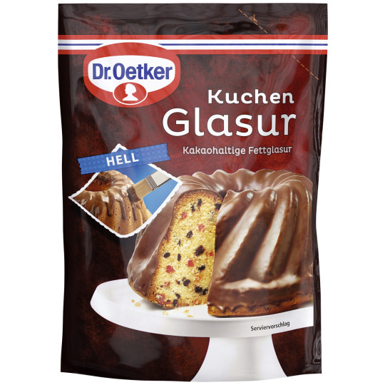 Dr.Oetker Kuchenglasur Hell 150G