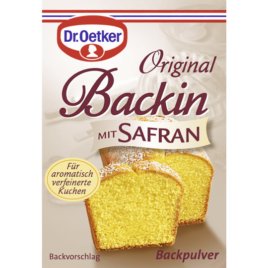 Dr.Oetker Original Backin mit Safran 3ST 48,9G 