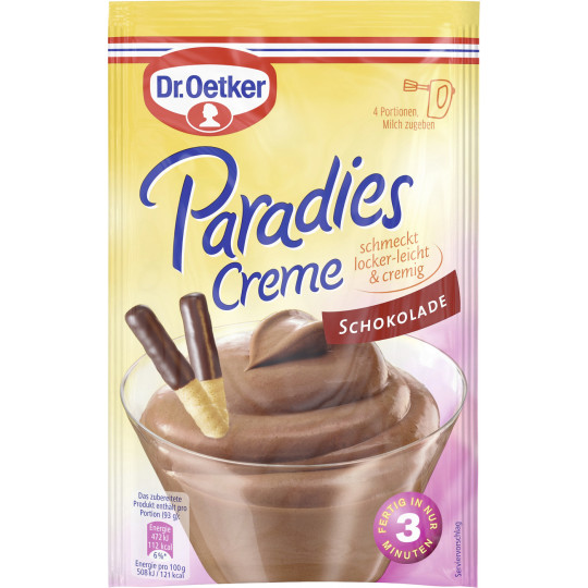 Dr.Oetker Paradies Creme Schokolade 74 g 