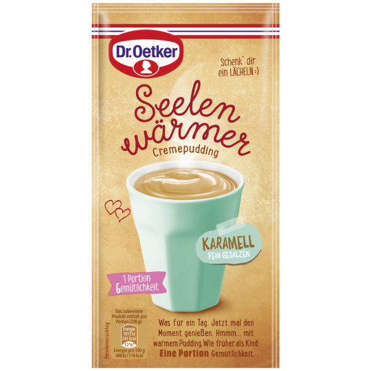 Dr.Oetker Seelenwärmer Tassen-Cremepudding Karamell 58G