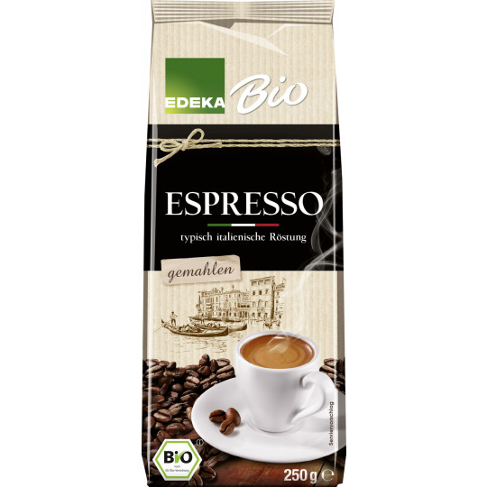 EDEKA Bio Espresso gemahlen 250G 