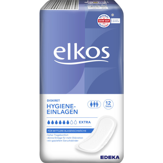 Elkos Hygiene-Einlagen Extra 12ST 