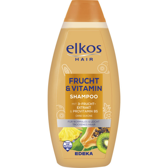 Elkos Shampoo Frucht & Vitamin 500ML 