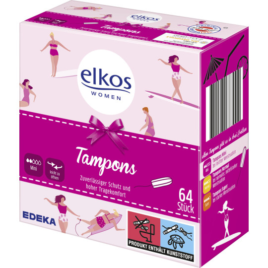 elkos Tampons Mini 64ST