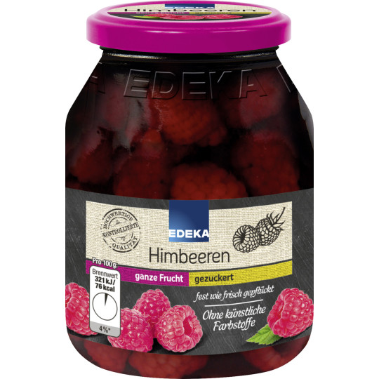 EDEKA Himbeeren gezuckert 340G