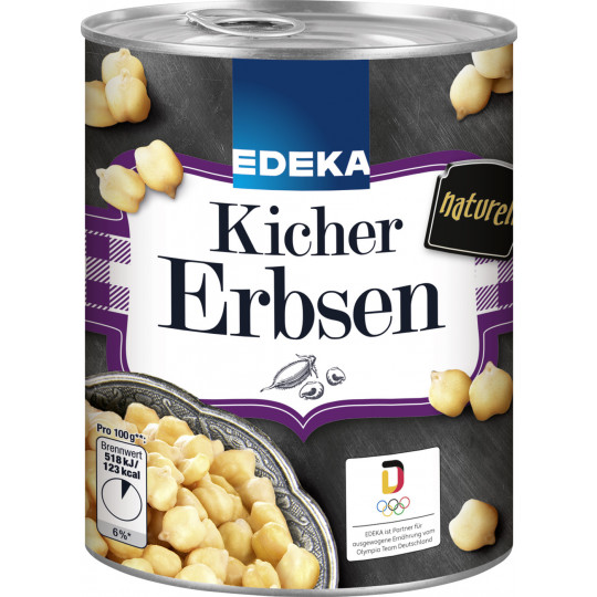 EDEKA Kicher Erbsen 800G 