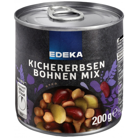 EDEKA Kichererbsen Bohnen Mix 200G 