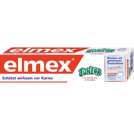 Elmex Zahncreme Junior mit Aminfluorid 75 ml 