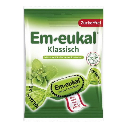 Em-Eukal Hustenbonbons klassisch zuckerfrei 75G 