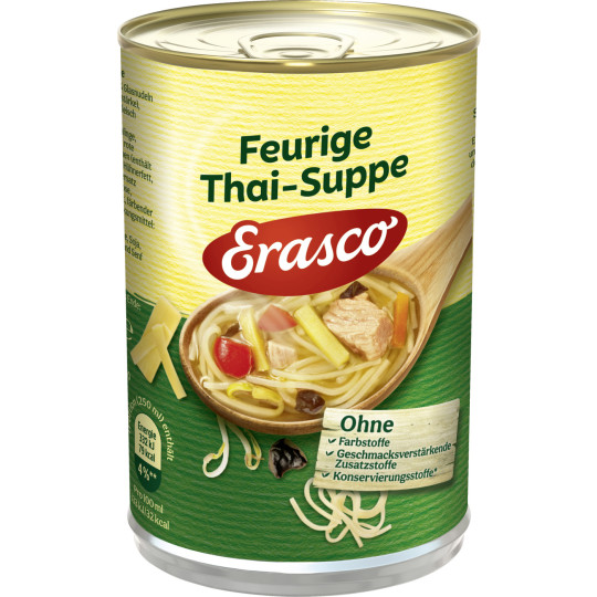 Erasco Feurige Thai-Suppe 390ML 