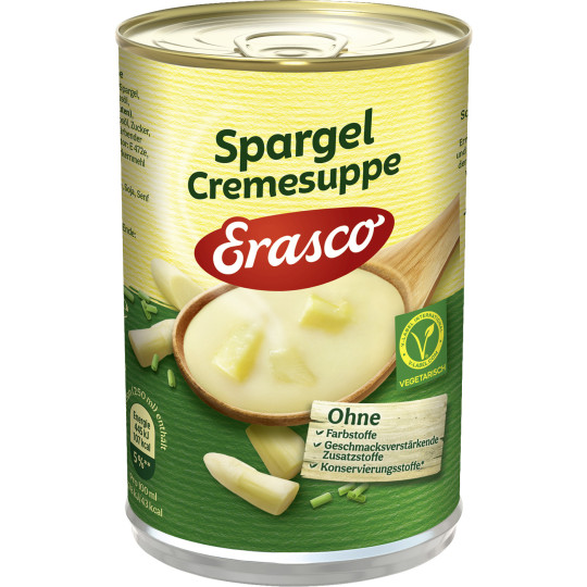 Erasco Spargel Cremesuppe 390ML 