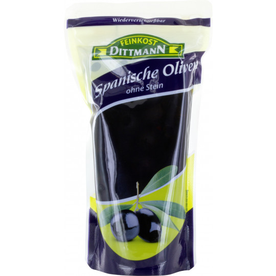 Dittmann Spanische Oliven ohne Stein 250G 