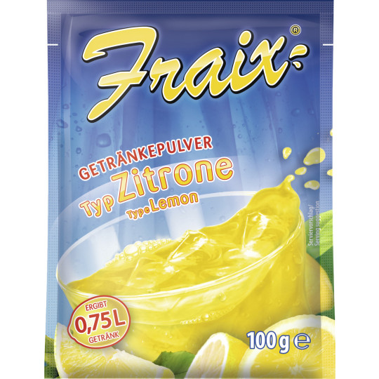 Fraix Getränkepulver Typ Zitrone 100G 