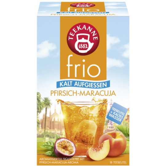 Teekanne Frio Pfirsich-Maracuja 18ST 45G