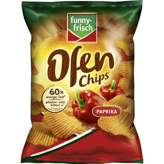 Funny-Frisch Ofen Chips Paprika 125G 