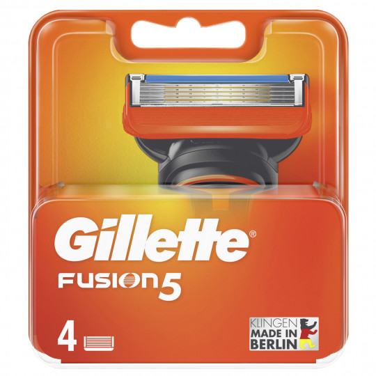 Gillette Fusion5 Rasierklingen 4 Stück 