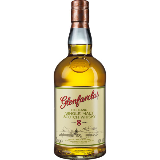Glenfarclas Whisky 8 Jahre 40% 0,7L 