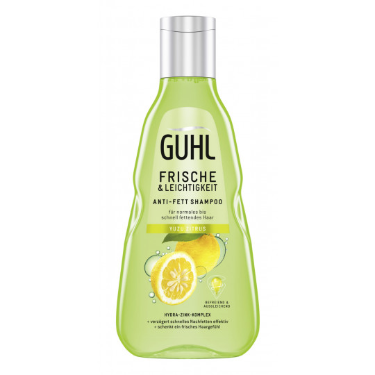 Guhl Frische & Leichtigkeit Anti-Fett Shampoo Yuzu Zitrus 250 ml 