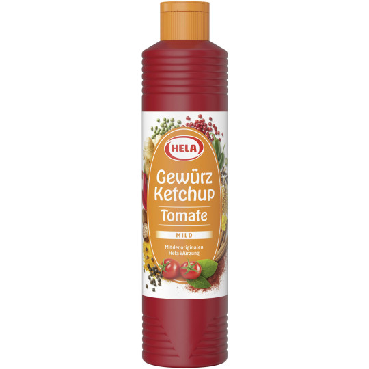 Hela Gewürz Ketchup Tomate mild 800ML