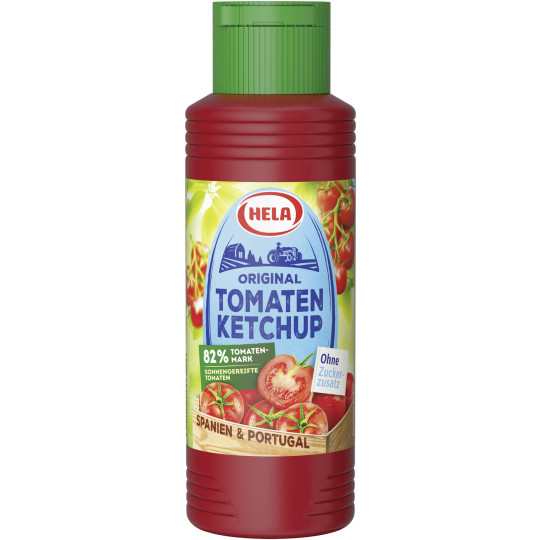 Hela Original Tomaten Ketchup ohne Zuckerzusatz 300ML 